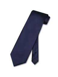 vesuvio napoli necktie solid navy blue