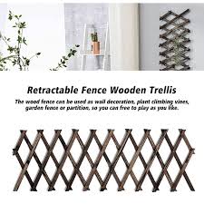 Expandable Wooden Hanging Trellis For