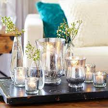 Winter Decorations Diy Mercury Glass Vase