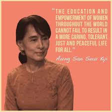 Aung San Suu Kyi: The Woman Who Helped Myanmar Awake To A New Dawn ... via Relatably.com