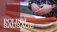 Meat Cut Highlight | Polish Sausage - YouTube