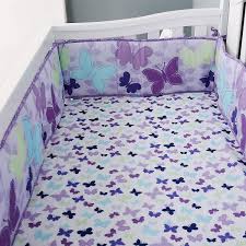 luxury 4 piece erfly crib bedding