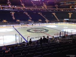 Madison Square Garden Section 106 New York Rangers