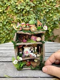 Miniature Fairy Shelf Fairy Garden