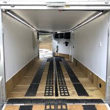 The second question is the interior width is 7.5 ft. Trailer Track Mats Ski Doo Snowmobiles Forum