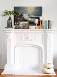 8 Ways To Style A Mantel With Art