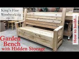 31 How To Build Garden Bench With A
