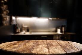 wood table blur background images