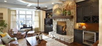 Stacked Stone Fireplaces Stamping Your