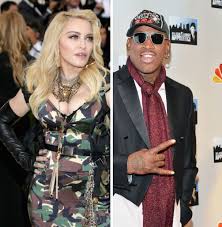 Dennis rodman has turned 60 years of age this thursday may 13, with the former chicago bulls star having lived a very full life already. Madonna Bot Dennis Rodman 20 Millionen Dollar Fur Ein Baby Promiflash De