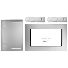 Trim kits are basically used to install built in microwaves. Kitchenaid R Microwave Oven Trim Kit 27 Stainless Steel Mkc2157as Rona