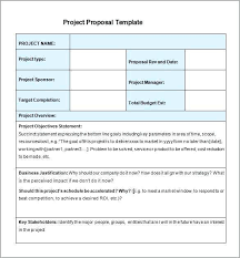 Project Bid Proposal Template