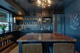 steunk speakeasy home bar design