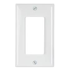 Dimmer Wall Plate For Standard Wall Switch Box White Lvdw Wp
