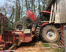 Image result for runaway tractor