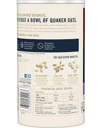 gluten free quick 1 minute oats