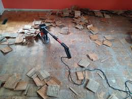 how to remove parquet flooring