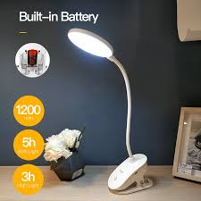 Modern desk lamps nori led clip on lamp. Clip Desk Lamp Led Touch Switch With 3 Modes For Eye Protection Colorcard De