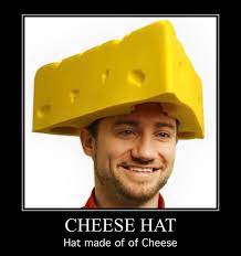 Just a cheese hat : The8BitRyanReddit