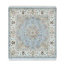 hand knotted square oriental rug 90019