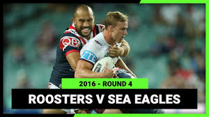 sydney roosters v manly warringah sea