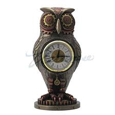 Veronese Design Wu76683v4 Steampunk Owl