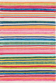 dash and albert rug bright stripe