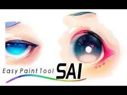 Coloring Eyes Anime Sai Paint Tool