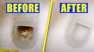 how to clean a toilet with vinegar and