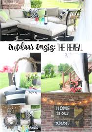 Outdoor Covered Back Patio Reveal