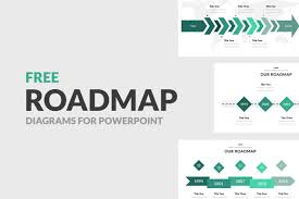 Free Roadmap Diagrams For Powerpoint