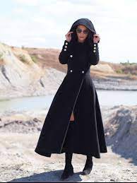 Long Wool Coat Women Long Cashmere Coat