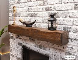 Fireplace Mantel Floating Shelf Rustic