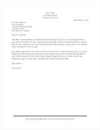 Business Contract Cancellation Letter Letter To Cancel Service