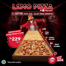Daftar menu pizza hut dan harga lengkap. Menu Limo Pizza Nikmati Sensasi Makan Pizza 1 Meter Dari Pizza Hut Semua Halaman Cerdas Belanja