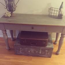 Shop authentic broyhill case pieces and storage cabinets, tables and seating from the world's best dealers. Broyhill Fontana Console Table That Has Been Redone Chalk Painted Homemade Furniture Redo Furniture Refinishing Furniture
