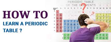 how to learn a periodic table simple