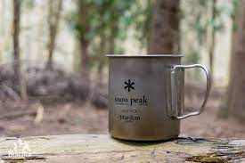 This 14 fluid oz, titanium cup/pot with an ergonomic handle. Snow Peak 600 Ml Titan Tasse Als Ultraleicht Kochtopf Bergreif