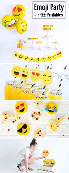 Emoji Party Emoji Birthday Party Emoji Free Printables