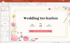 creating invitations in powerpoint