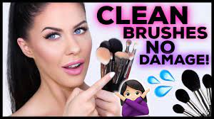disinfect your makeup brushes
