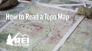 how to read a topo map you