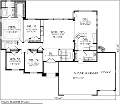 House Plan 97364 Ranch Style With