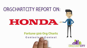Honda Org Charts Video By Orgchartcity Youtube