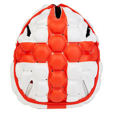 Details About Gilbert Falcon 200 Headguard Rugby Red White Junior Kids