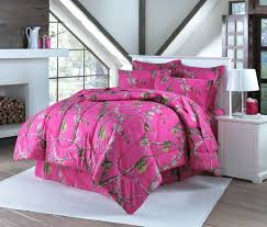 Realtree Hot Pink Full Comforter Set