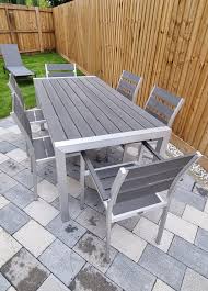 Contemporary Aluminium Garden Dining