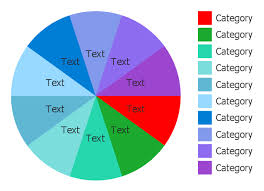 Sector Diagram Template Pie Chart Word Template Pie