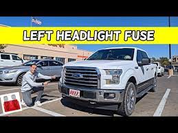 ford f150 left headlight fuse location