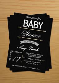 Awesome Black White And Gold Invitation Templates For Black And